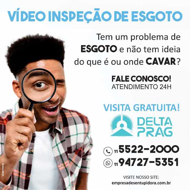 Foto 1 - Vdeo inspeo de tubulao de esgoto em so paulo