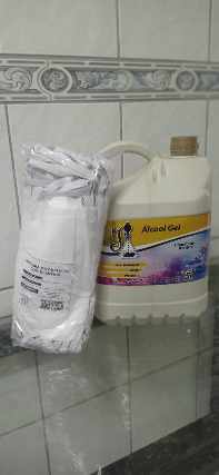Foto 1 - Alcool gel antissptico 5 litros com brinde